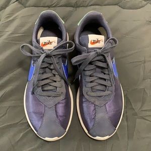 Blue Nike running Shoe size 9